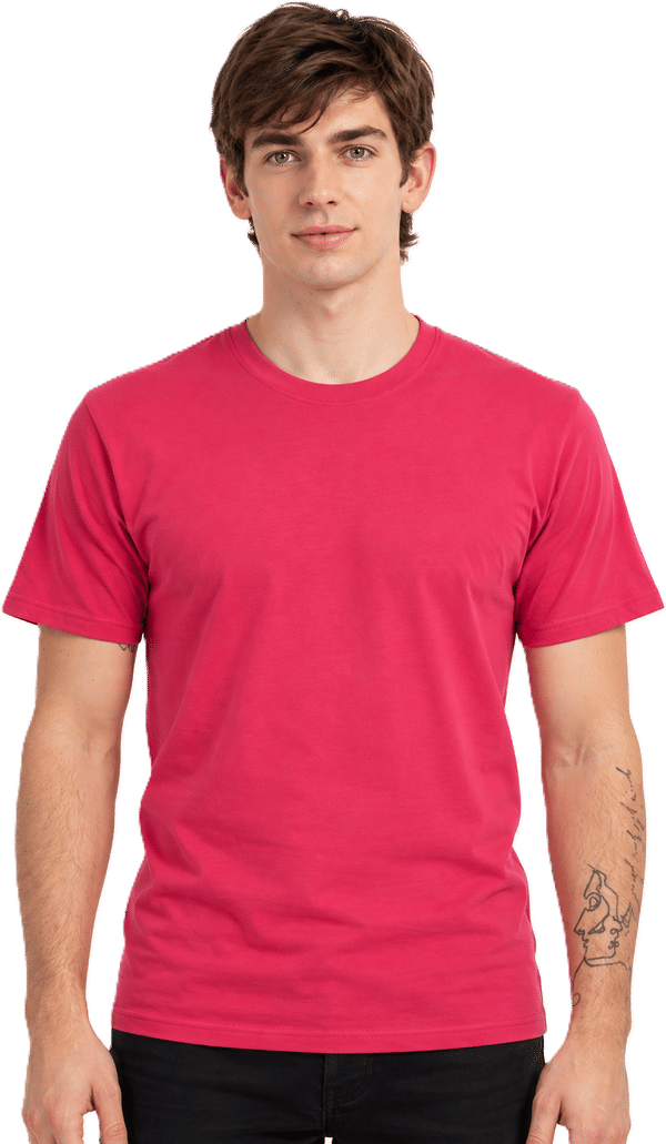 An image of a Custom CSW Parkour Crewneck Ring Spun Combed Cotton Tee!