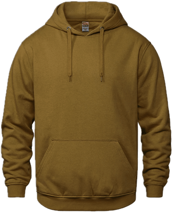 Am image of a Custom CSW Vault Adult Pullover Hoodie in Caramel!