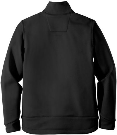 Am image of a Custom Carhartt Crowley Soft Shell Jacket in Black!