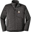 Am image of a Custom Carhartt Gilliam Jacket in Shadow Grey!