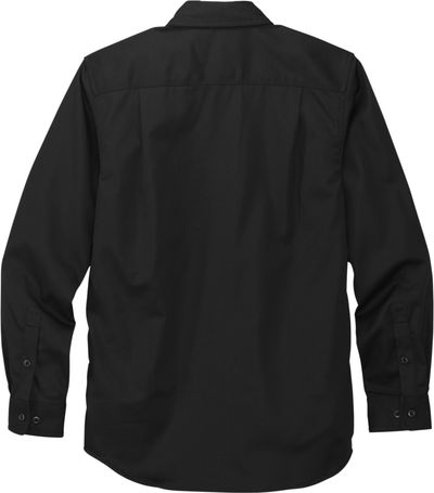 Am image of a Custom Carhartt Rugged Professional Series Long Sleeve Shirt in Black!