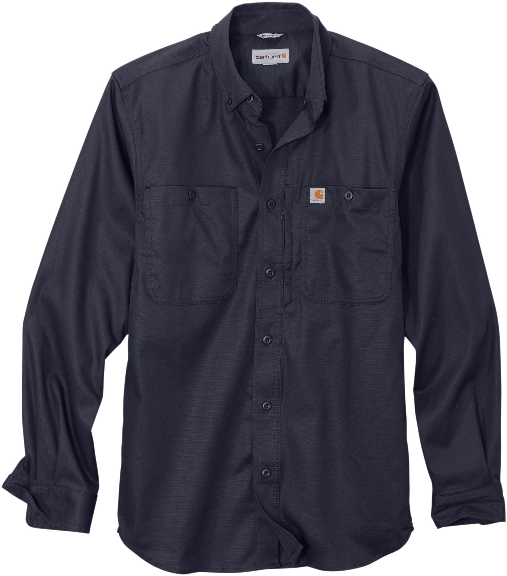 Carhartt Rugged Professional Series Long Sleeve Shirt in Navy
