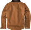 Am image of a Custom Carhartt Duck Detroit Jacket in Carhartt Brown!