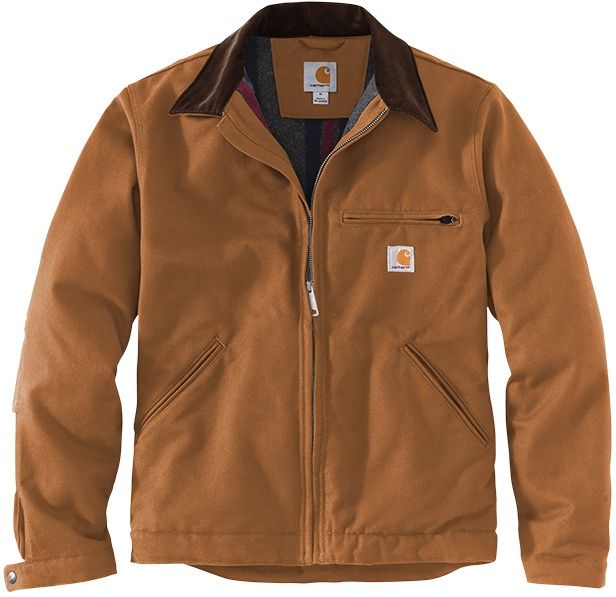 Carhartt Duck Detroit Jacket in Carhartt Brown