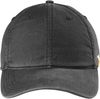 Am image of a Custom Carhartt Cotton Canvas Cap in Black!
