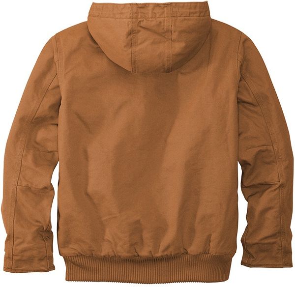 Am image of a Custom Carhartt Washed Duck Active Jacket in Carhartt Brown!