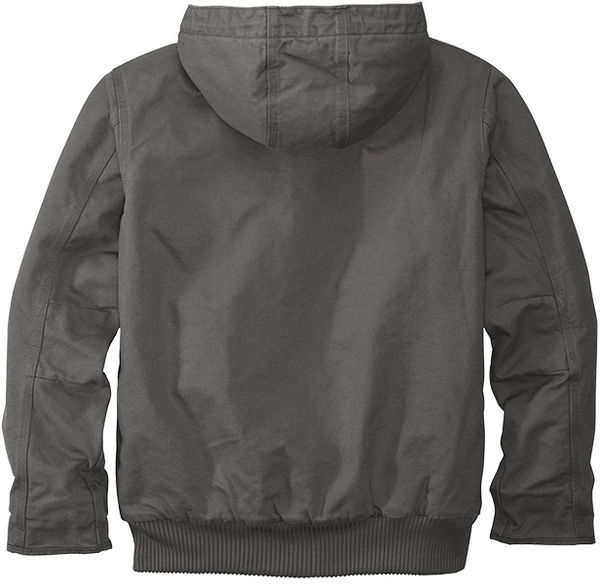 Am image of a Custom Carhartt Washed Duck Active Jacket in Gravel!