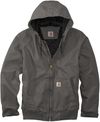 Am image of a Custom Carhartt Washed Duck Active Jacket in Gravel!