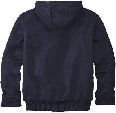Am image of a Custom Carhartt Washed Duck Active Jacket in Navy!