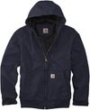 Am image of a Custom Carhartt Washed Duck Active Jacket in Navy!