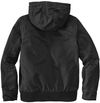 Am image of a Custom Carhartt Womens Washed Duck Active Jacket in Black!