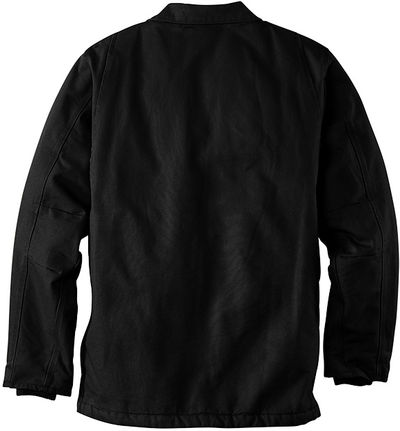 Am image of a Custom Carhartt Sherpa Lined Coat in Black!