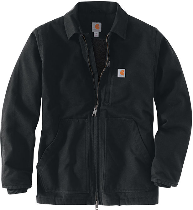 Carhartt Sherpa Lined Coat in Black