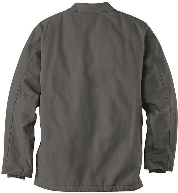 Am image of a Custom Carhartt Sherpa Lined Coat in Gravel!