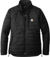 Am image of a Custom Carhartt Womens Gilliam Jacket in Black!
