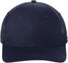Am image of a Custom Carhartt Canvas Mesh Back Cap in Navy!