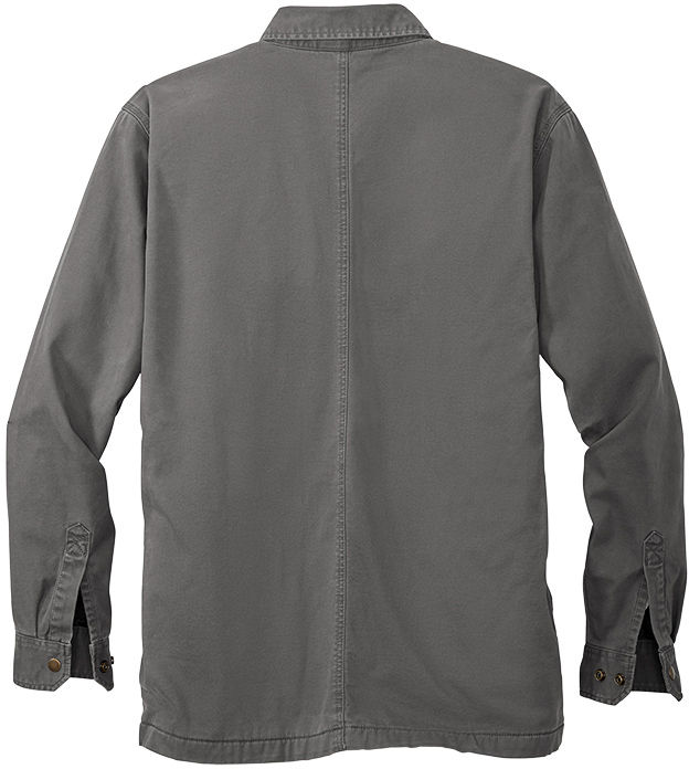 Fleece lined clearance canvas shirt