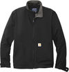 Am image of a Custom Carhartt Super Dux Soft Shell Jacket in Black!
