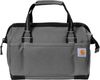 Am image of a Custom Carhartt Foundry Series 14 Inch Tool Bag in Grey!