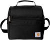 Am image of a Custom Carhartt Lunch 6 Can Cooler in Black!