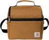 Am image of a Custom Carhartt Lunch 6 Can Cooler in Carhartt Brown!