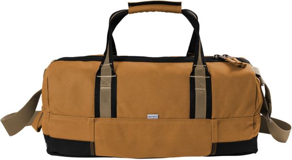 Am image of a Custom Carhartt Foundry Series 20 Inch Duffel in Carhartt Brown!
