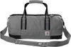 Am image of a Custom Carhartt Foundry Series 20 Inch Duffel in Grey!