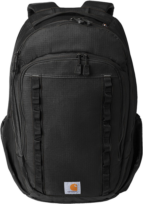 An image of a Custom Carhartt® 25L Ripstop Backpack in Black!