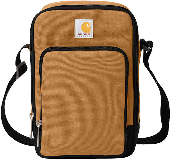 Carhartt Crossbody Zip Bag in Carhartt Brown