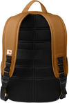 Am image of a Custom Carhartt 28L Foundry Series Dual Compartment Backpack in Carhartt Brown!