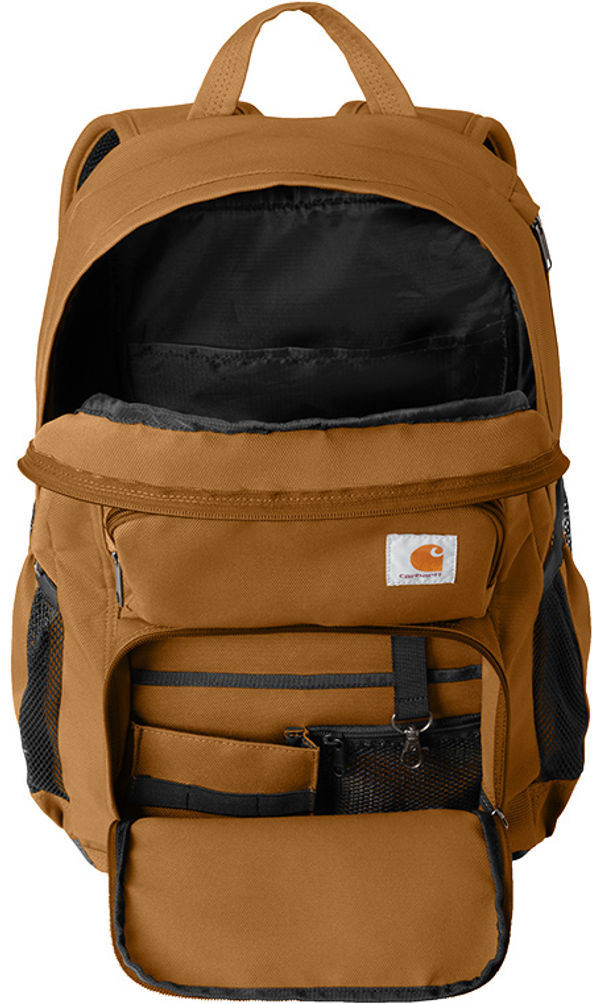 An image of a Custom Carhartt 28L Foundry Series Dual Compartment Backpack!