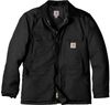 Am image of a Custom Carhartt Duck Traditional Coat in Black!