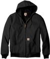 Am image of a Custom Carhartt Thermal Lined Duck Active Jacket in Black!