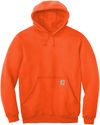 Am image of a Custom Carhartt Midweight Hooded Sweatshirt in Brite Orange!