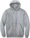 Am image of a Custom Carhartt Midweight Hooded Sweatshirt in Heather Grey!