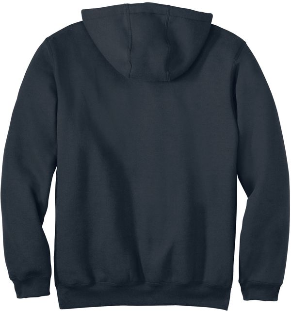 Am image of a Custom Carhartt Midweight Hooded Sweatshirt in New Navy!