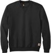 Am image of a Custom Carhartt Midweight Crewneck Sweatshirt in Black!