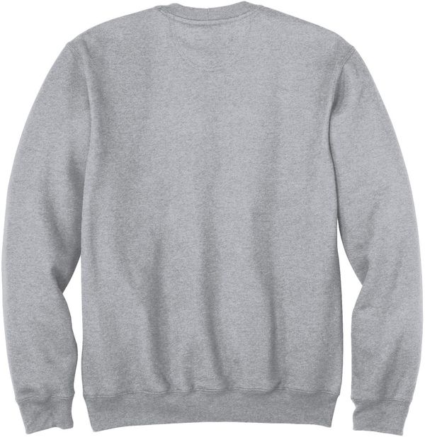 Am image of a Custom Carhartt Midweight Crewneck Sweatshirt in Heather Grey!