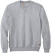 Am image of a Custom Carhartt Midweight Crewneck Sweatshirt in Heather Grey!