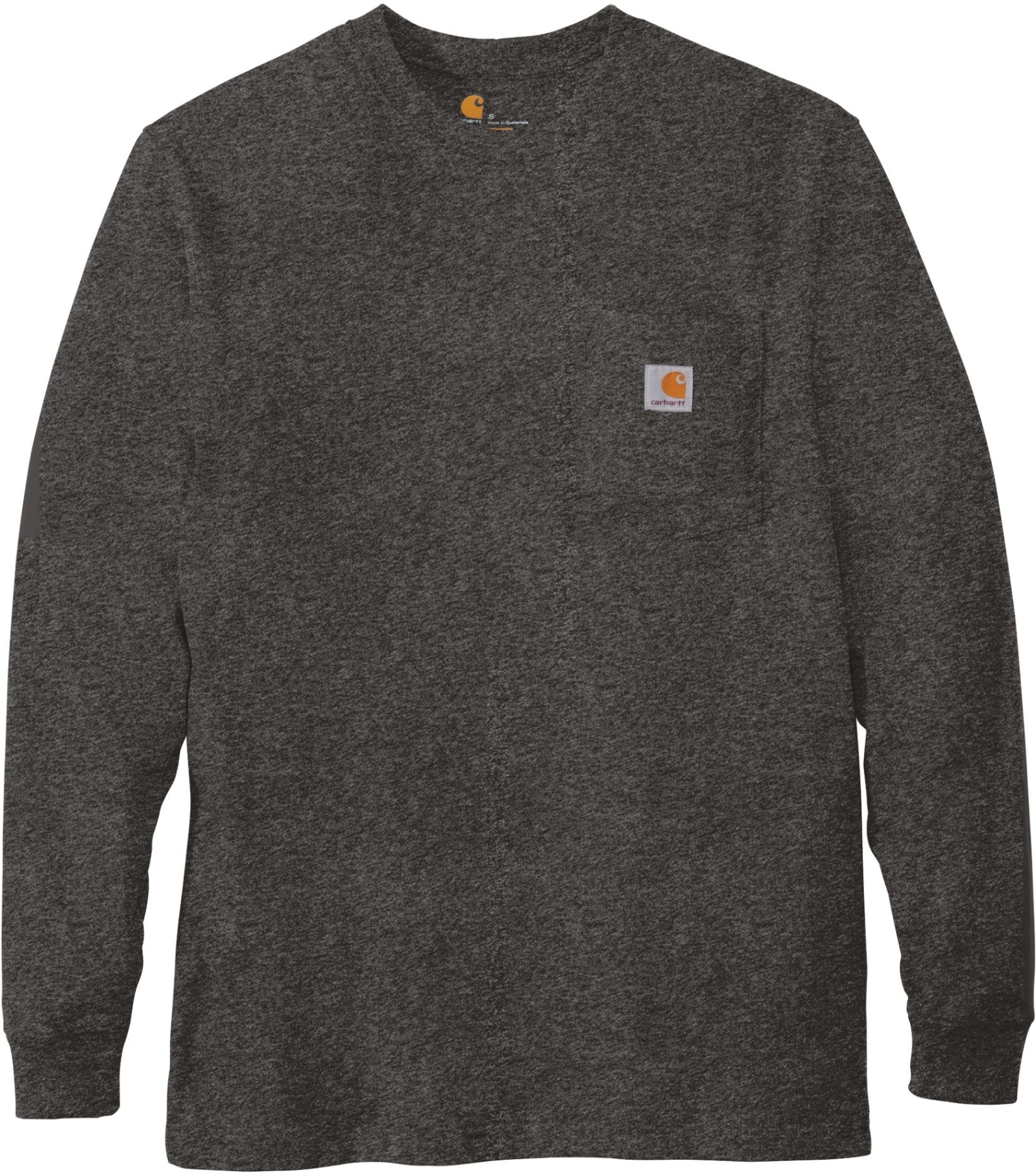 Carhartt Workwear Pocket Long Sleeve T Shirt in Carbon Heather