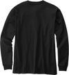 Am image of a Custom Carhartt Long Sleeve Henley T Shirt in Black!