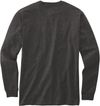 Am image of a Custom Carhartt Long Sleeve Henley T Shirt in Carbon Heather!