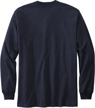 Custom Carhartt Long Sleeve Henley T Shirt Coastal Reign