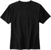 Am image of a Custom Carhartt Short Sleeve Henley T Shirt in Black!