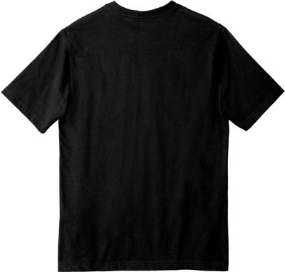 Am image of a Custom Carhartt Workwear Pocket Short Sleeve T Shirt in Black!