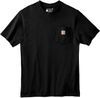 Am image of a Custom Carhartt Workwear Pocket Short Sleeve T Shirt in Black!