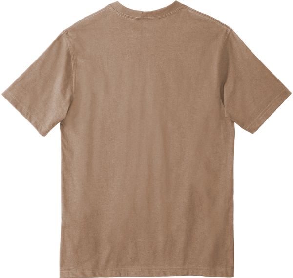 Am image of a Custom Carhartt Workwear Pocket Short Sleeve T Shirt in Desert!