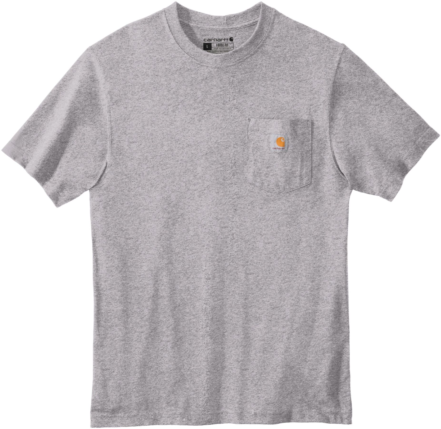 Carhartt Workwear Pocket Short Sleeve T Shirt in Heather Grey