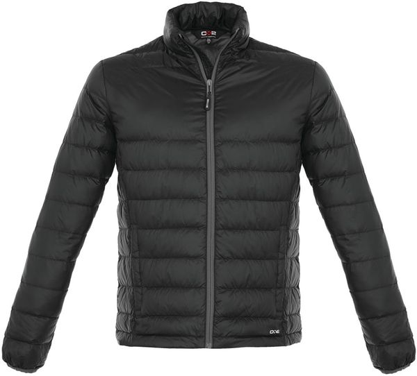 An image of a Custom CX2 Arctic Mens Polyester Quilted Down in Black!