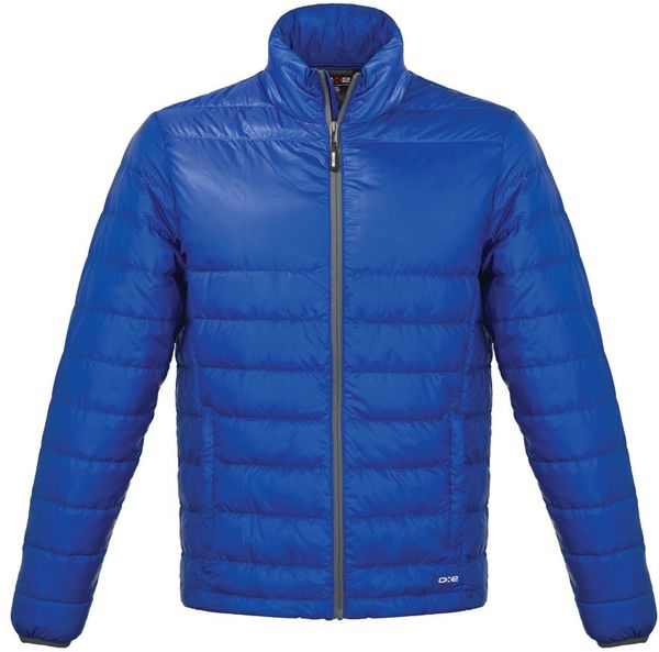 An image of a Custom CX2 Arctic Mens Polyester Quilted Down in Blue!